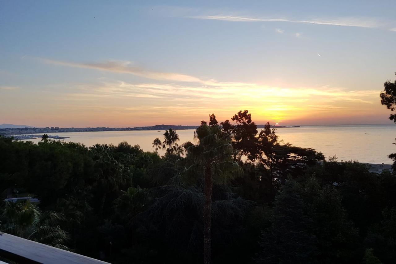 Cote D'Azur Sea View Tennis Beach Access Vallauris Exteriör bild