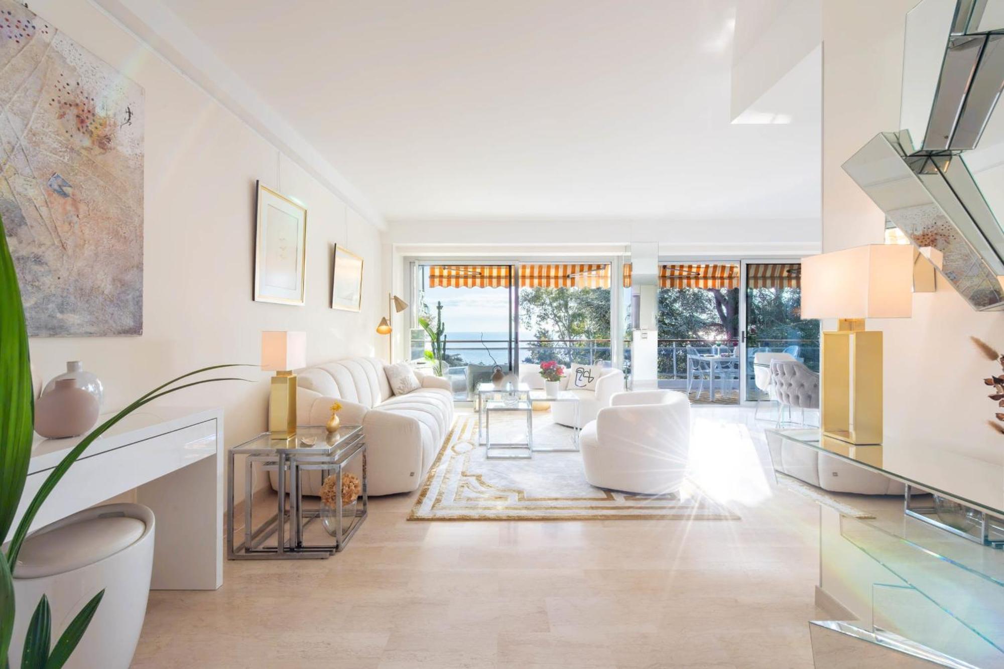 Cote D'Azur Sea View Tennis Beach Access Vallauris Exteriör bild