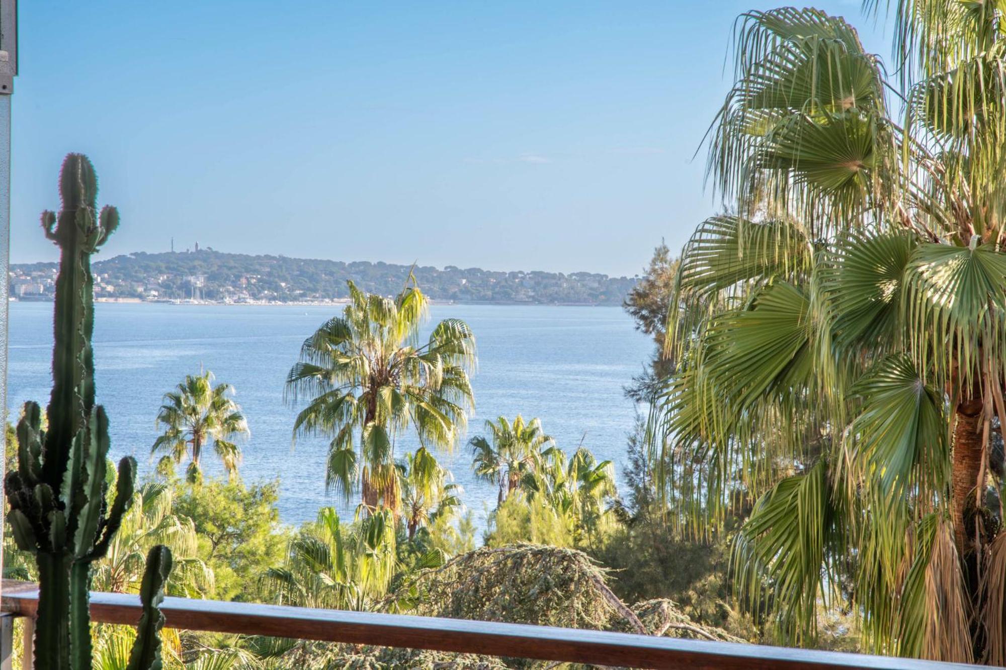 Cote D'Azur Sea View Tennis Beach Access Vallauris Exteriör bild